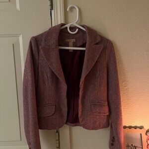 Women's Pink Blazer Jacket